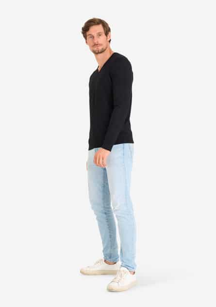 Mario Russo V-neck Pullover - Afbeelding 2